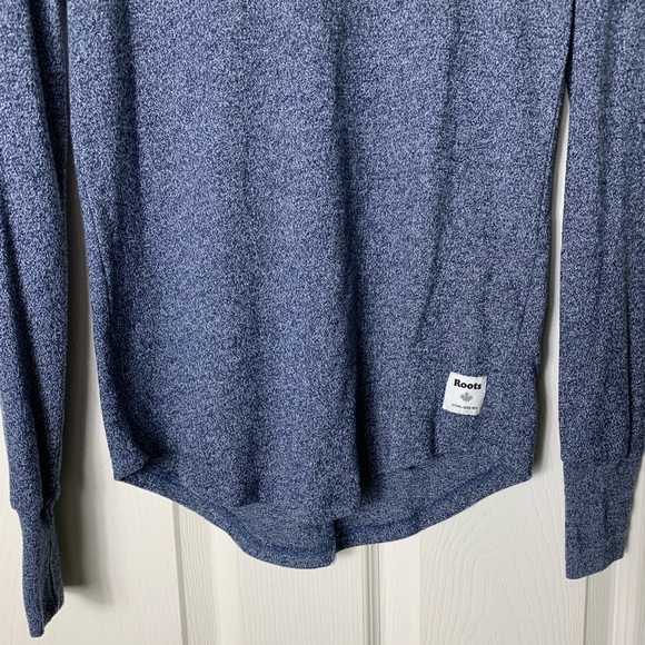 Roots | Blue Heather Long Sleeve Top - Small - Picture 2 of 6